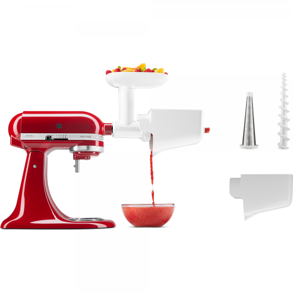 Meat and fruit grinder attachment set for stand mixer 5KSMFVSFGA